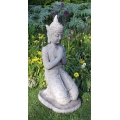 Kneeling Buddha sculpture